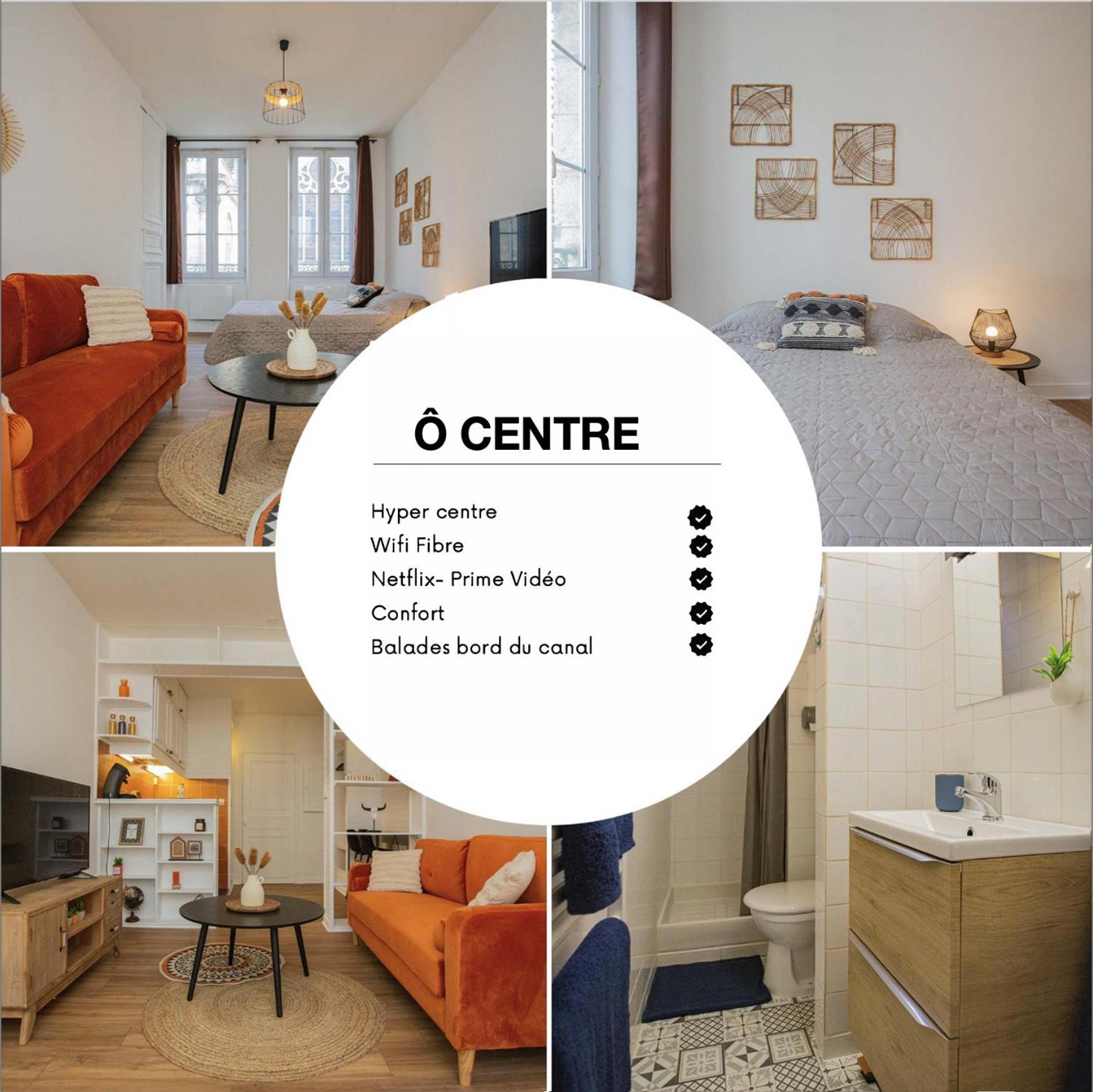 O Centre- Chaleureux - Fibre - Netflix Apartment Montargis Bagian luar foto