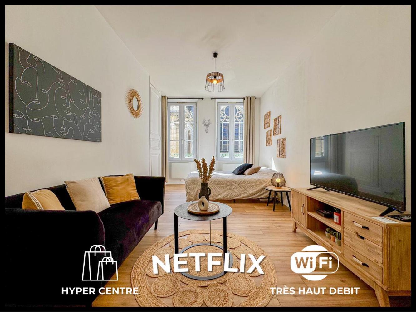 O Centre- Chaleureux - Fibre - Netflix Apartment Montargis Bagian luar foto
